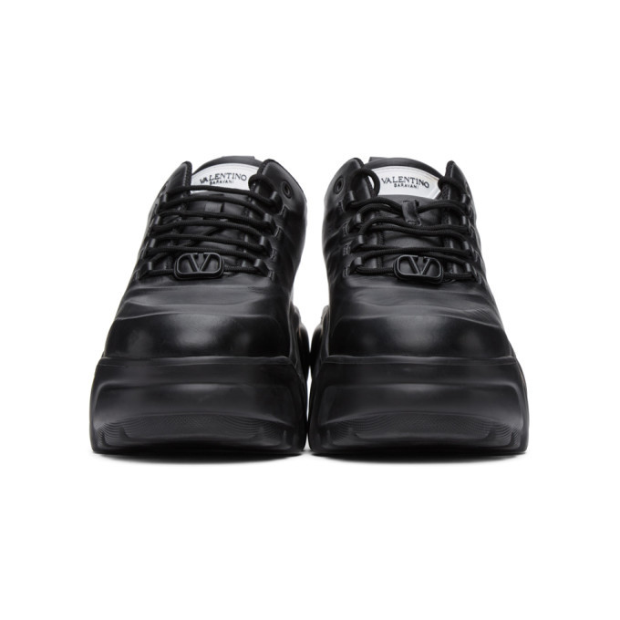 Valentino Black Valentino Garavani Chunky Platform Sneakers