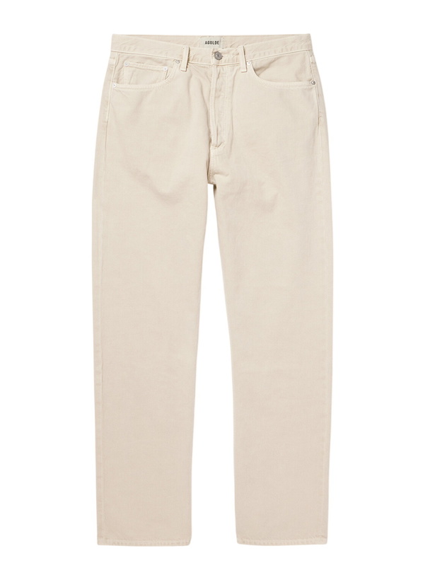 Photo: AGOLDE - 90's Straight-Leg Jeans - Neutrals