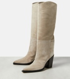 Jimmy Choo Cece 80 suede knee-high boots