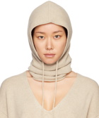 LISA YANG Beige Jackie Balaclava