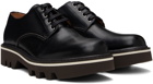 Dries Van Noten Black Leather Derbys