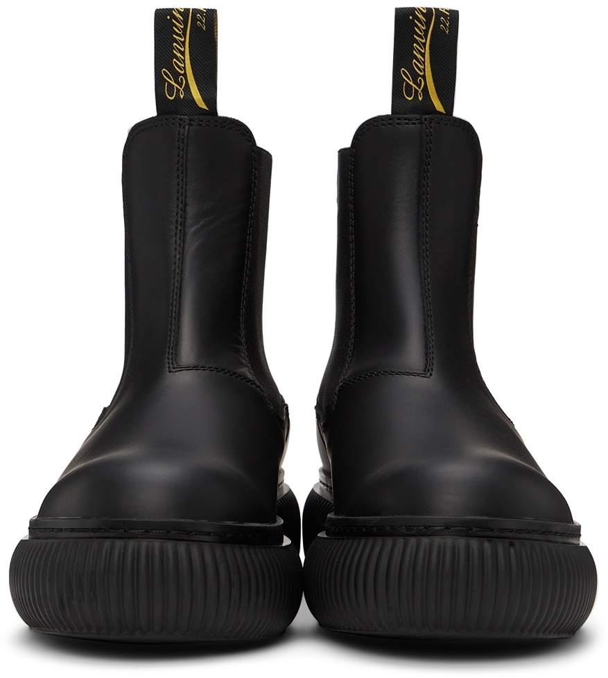 Lanvin Black Arpege Ankle Boots Lanvin display picture 1