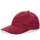 Stone Island Men's Nylon Metal Cap in Fuchsia