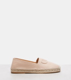 Chloé Isla logo leather espadrilles