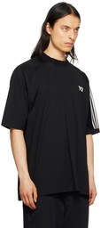 Y-3 Black 3-Stripes T-Shirt