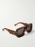 LOEWE - Paula's Ibiza Square-Frame Tortoiseshell Acetate Sunglasses