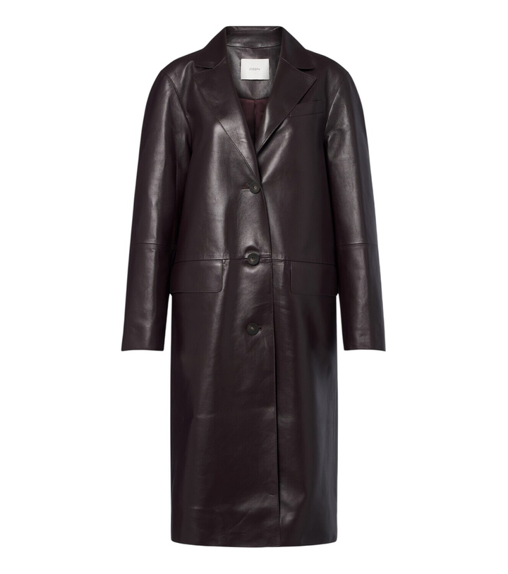 Photo: Joseph Vittoria leather coat