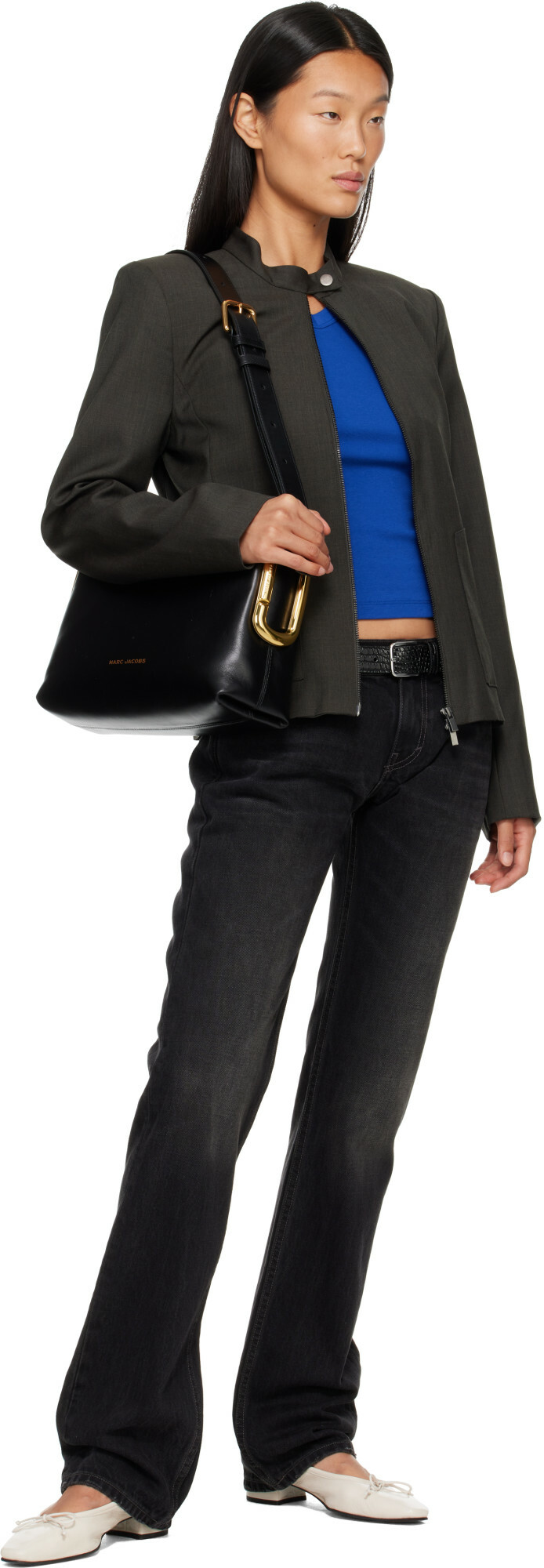 Marc Jacobs Black Scene Medium Shoulder Bag