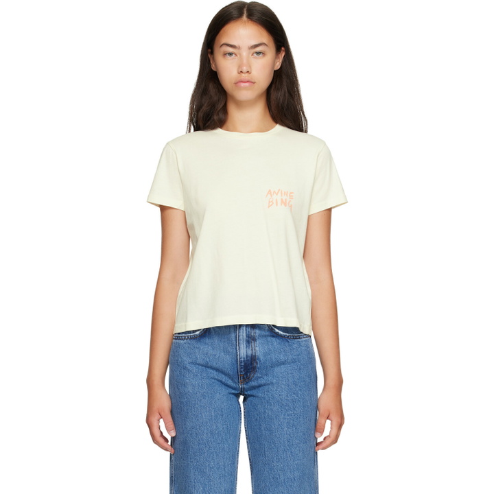 Photo: ANINE BING Off-White Shelley Surfer T-shirt