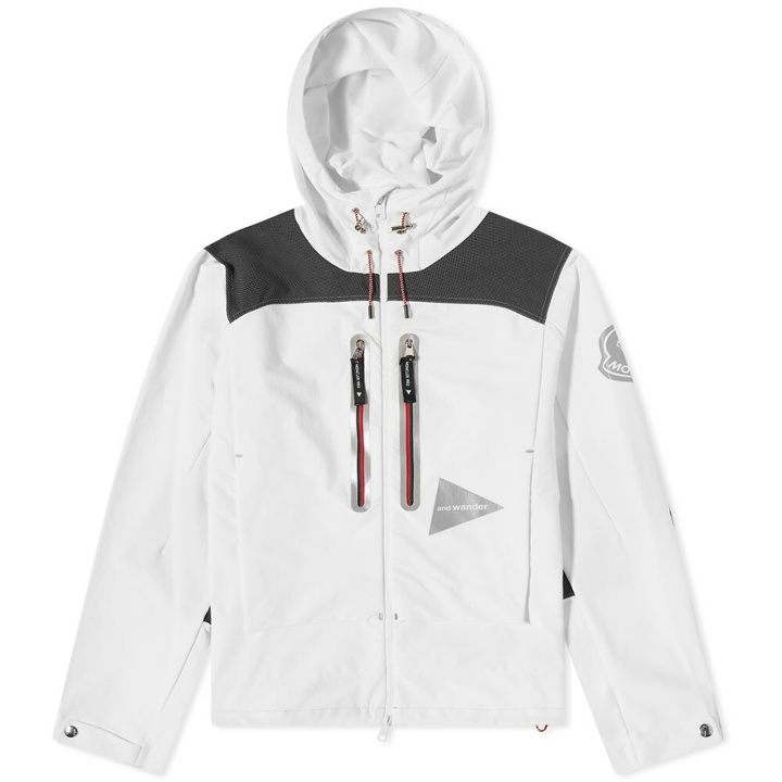 Photo: Moncler Men's Genius x and wander Shell Jacket in White