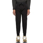 Dolce and Gabbana Black Cargo Trousers