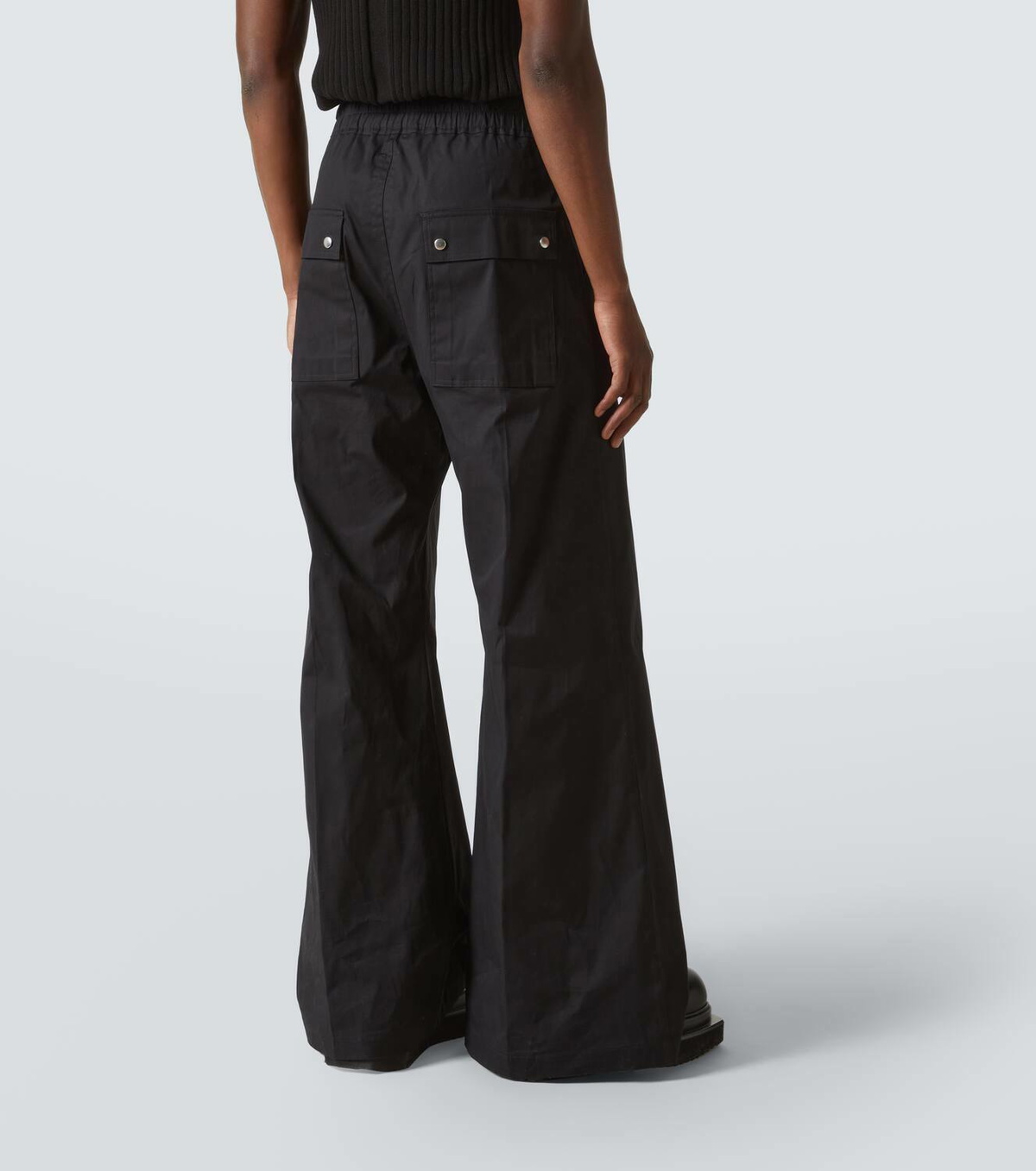 Rick Owens Wida Bela cotton-blend wide-leg pants Rick Owens