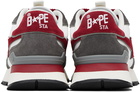 BAPE White & Gray Roadsta Express #2 Sneakers