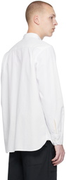 Universal Works White Square Pocket Shirt