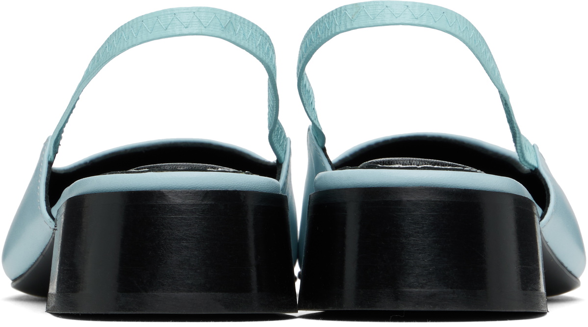 Nicole Saldaña Blue Paz Heels