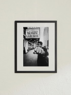 Sonic Editions - Framed 1968 Ali on Broadway Print, 40" x 50"