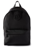 Moncler - Pierrick Logo-Appliquéd Leather-Trimmed Nylon Backpack