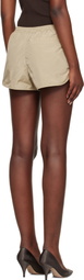 Burberry Beige Nylon Cotton Shorts