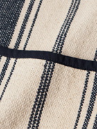 Kardo - Paris Striped Cotton-Canvas Jacquard Jacket - Neutrals