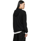 Rick Owens Black Tower Oversized Hoodie