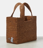 Loewe x Suna Fujita Font Small raffia tote bag