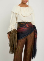 Etro Aida Patterned Wool and Cashmere-blend Shawl - Multicoloured - One Size