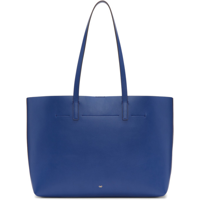 Anya Hindmarch Blue Ebury Shopper Tote Anya Hindmarch