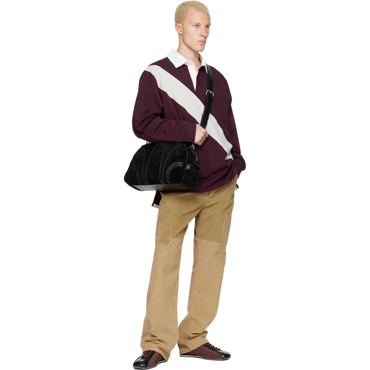 Wales Bonner Tan Sissoo Trousers