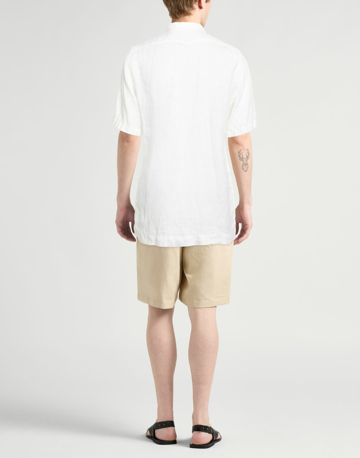Massimo Alba Mens Shirt in White