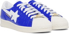 BAPE Blue & White adidas Originals Edition SSTR Sneakers