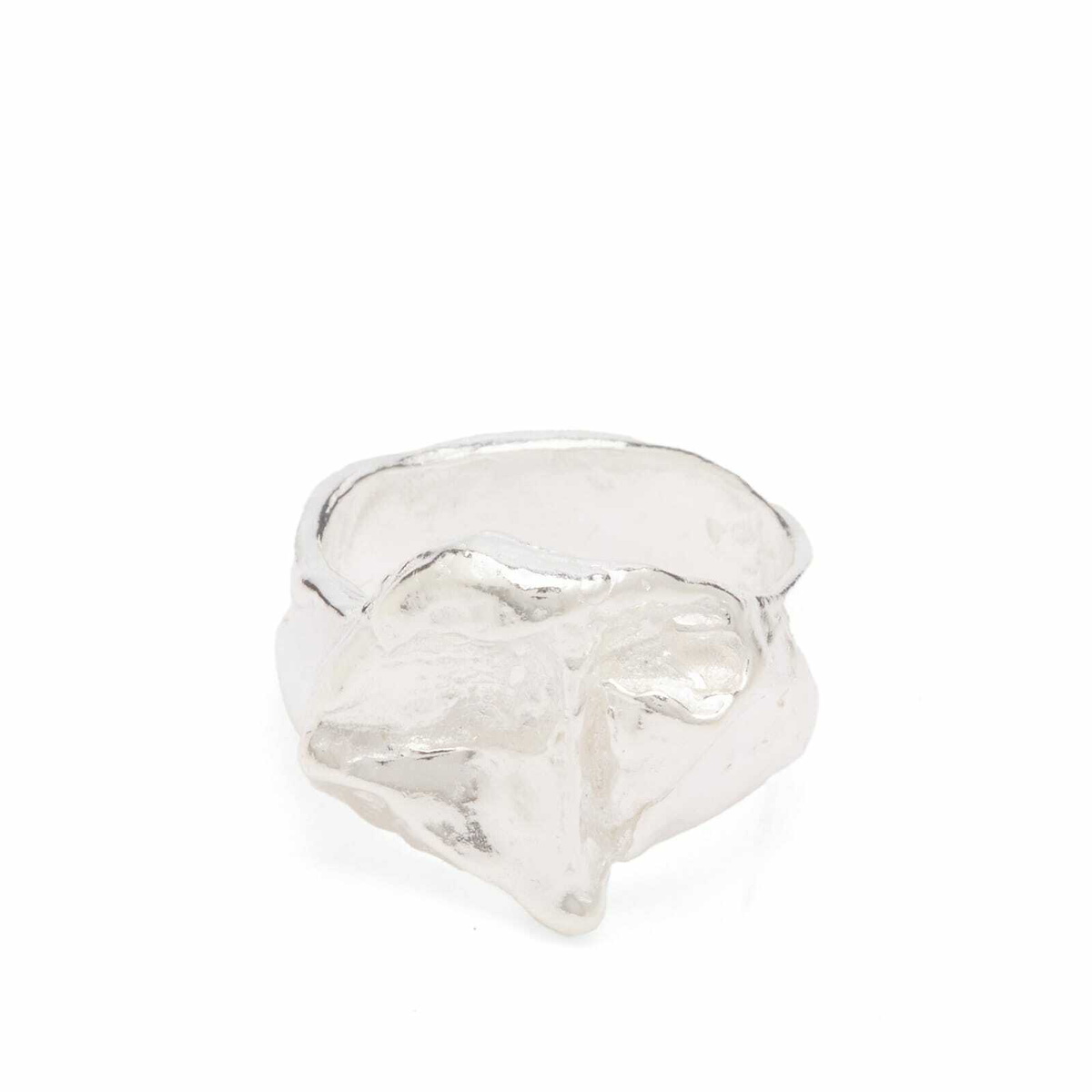 Simuero Men's Sello Vela Ring in Silver