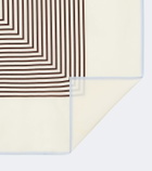 Toteme Monogram silk scarf