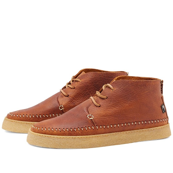 Photo: Yogi Men's Hitch Leather Boot in Chestnut
