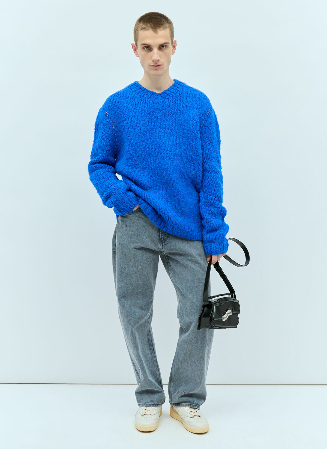 Acne Studios Knitted Alpaca Mix Sweater