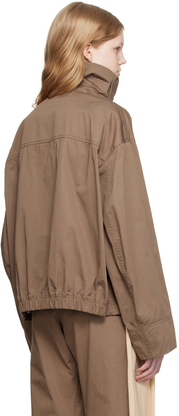lemaire high collar blouson