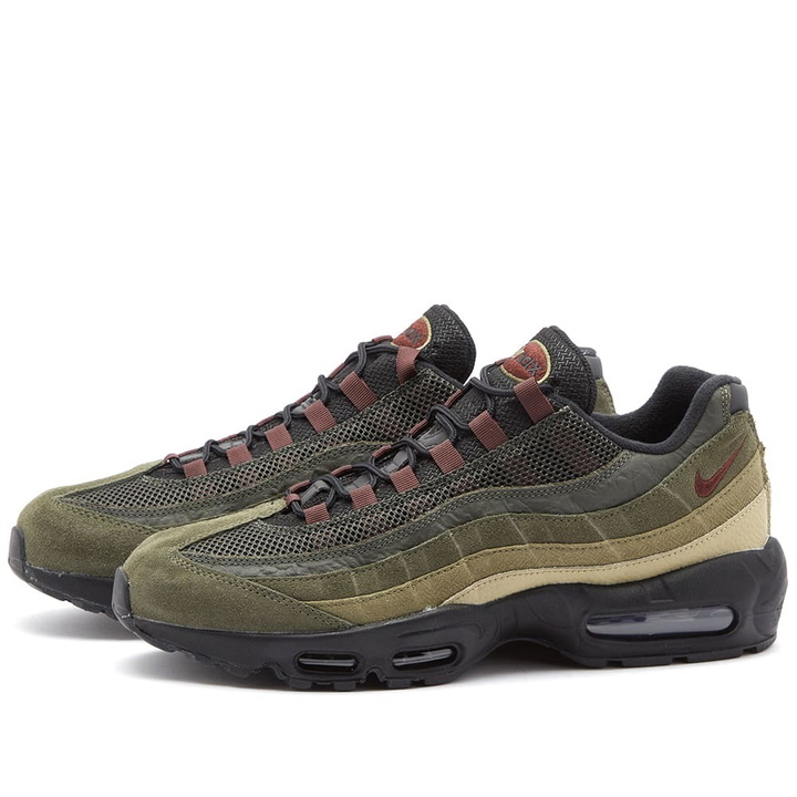 Photo: Nike Men's Air Max 95 Sneakers in Black/Earth