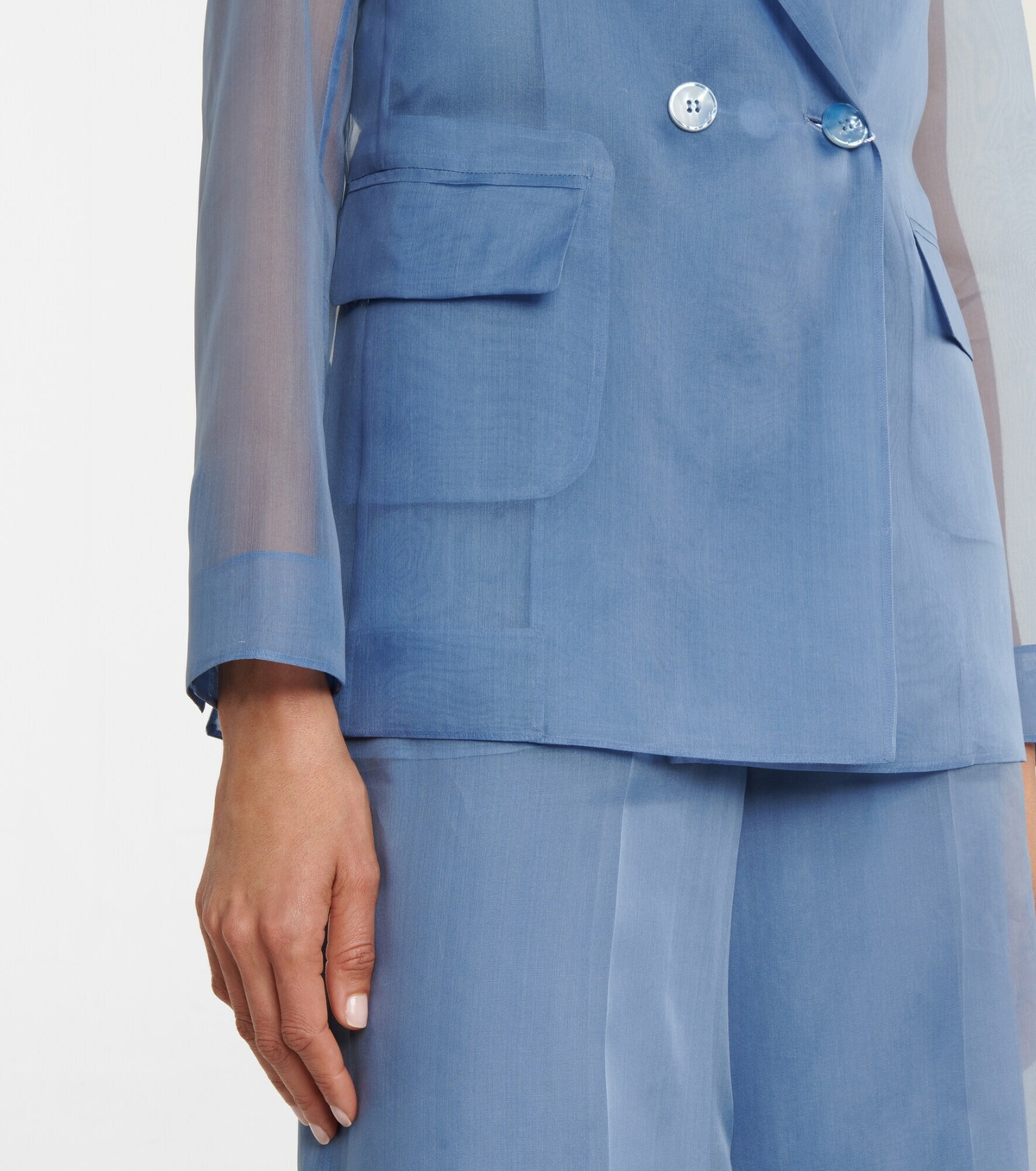 Max Mara - Bridal Orologi silk organza blazer Max Mara