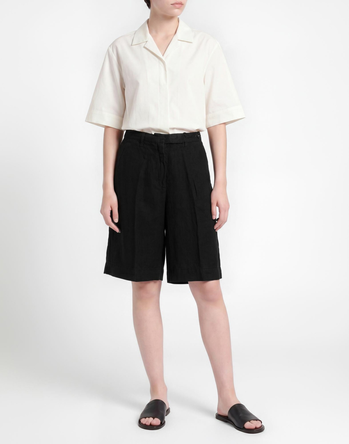 Massimo Alba Womens Shorts & Bermuda Shorts in Black