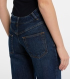 Jean Paul Gaultier Curved bootcut jeans