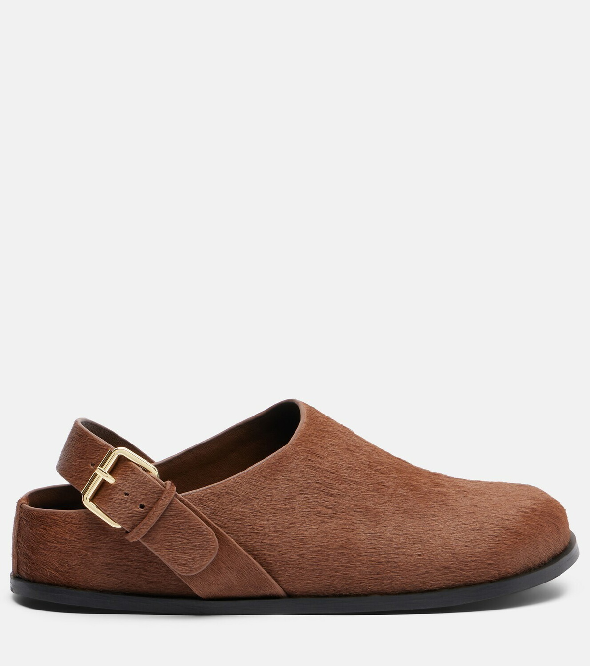 A.Emery Louis calf hair clogs