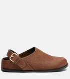 A.Emery Louis calf hair clogs