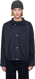 nanamica Indigo Short Denim Jacket
