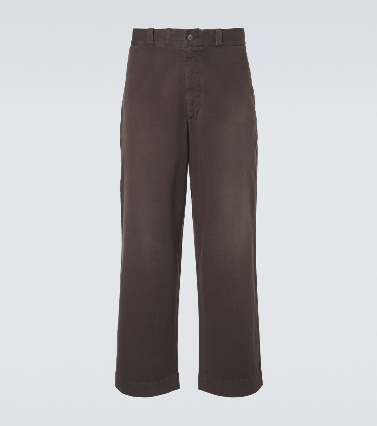 A.Presse Vintage cotton wide-leg pants