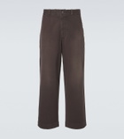 A.Presse Vintage cotton wide-leg pants