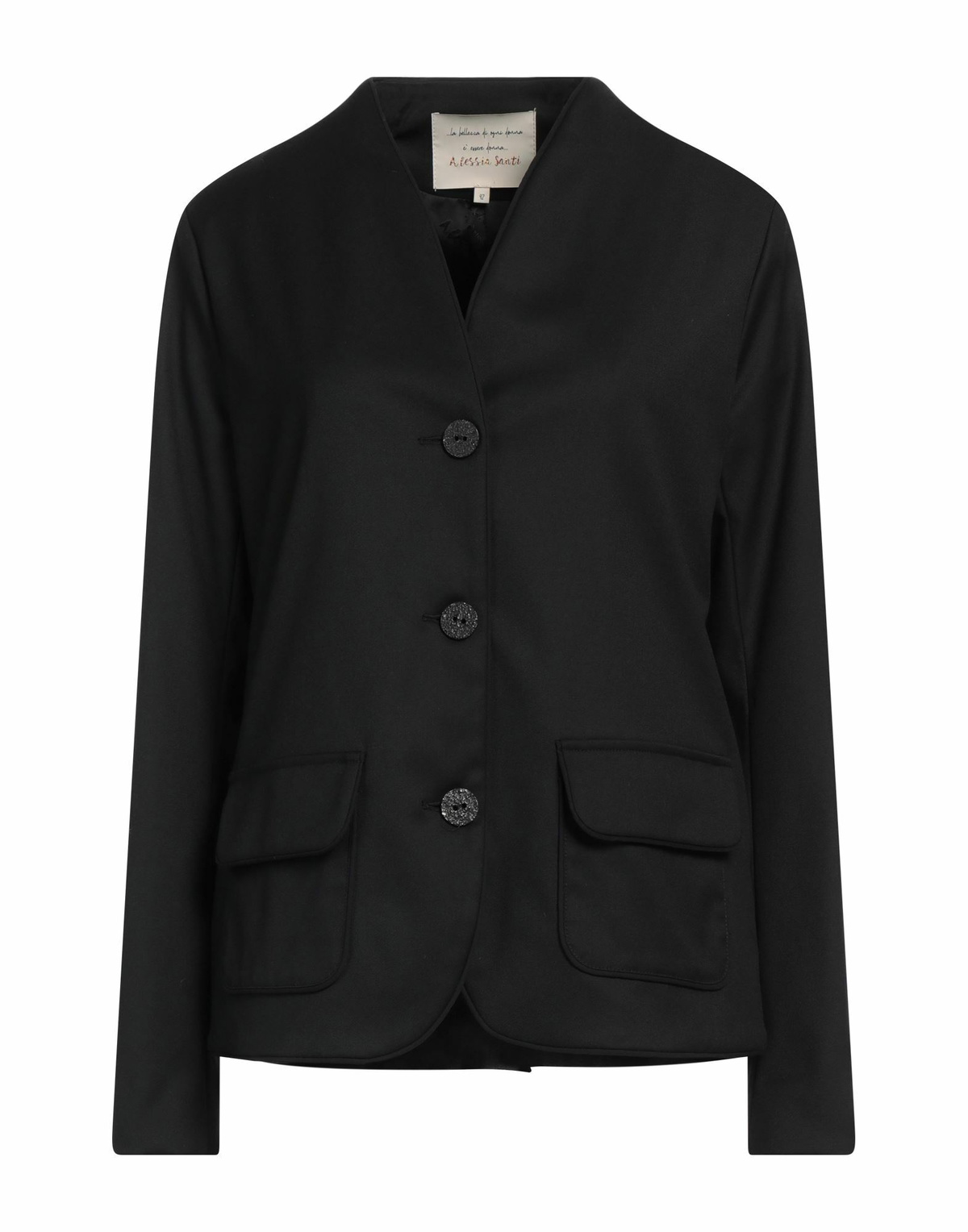 Alessia Santi Womens Blazer in Black
