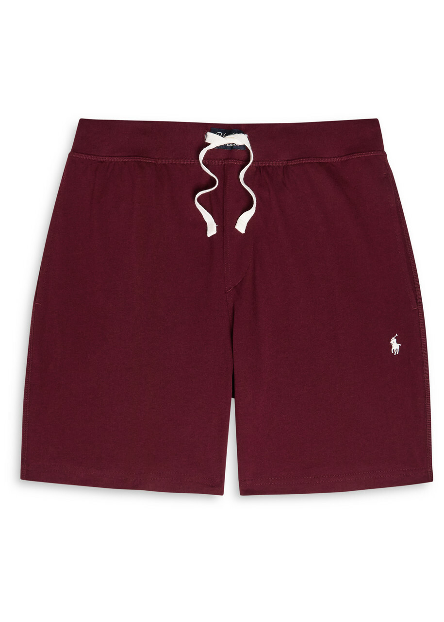 Polo Ralph Lauren Logo-embroidered Cotton Pyjama Shorts Red