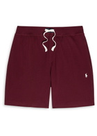 Polo Ralph Lauren Logo-embroidered Cotton Pyjama Shorts Red