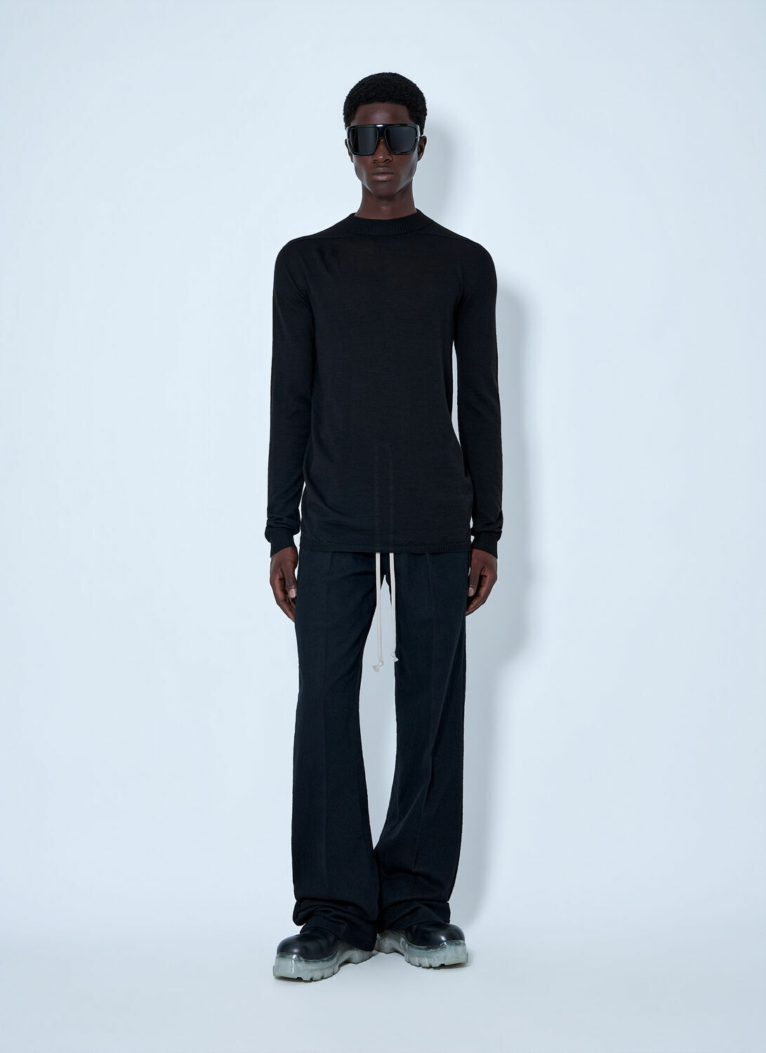 Rick Owens Fine Knit Crewneck Sweater