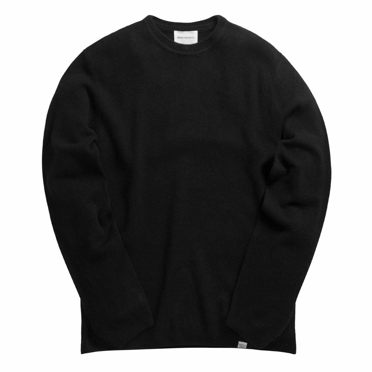 Norse Projects Sigfred Lambswool Black - Mens - Pullovers Norse Projects