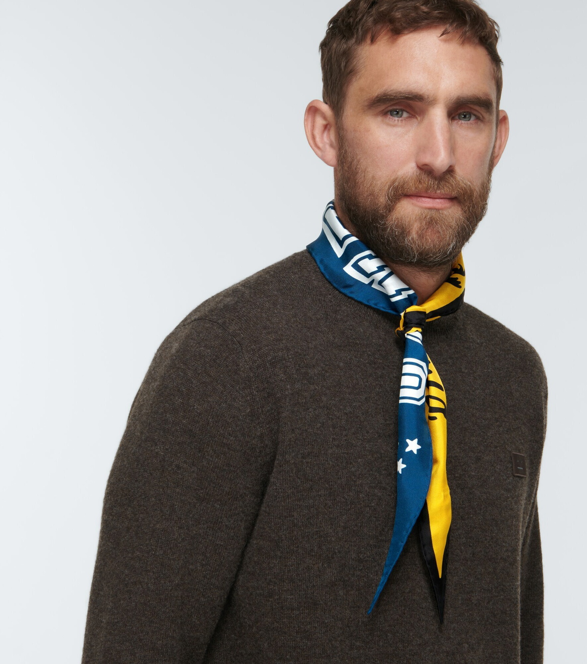 Kenzo - Printed silk scarf